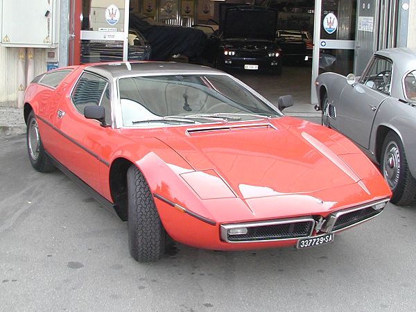 A 47litre Bora outside the Candini Workshop