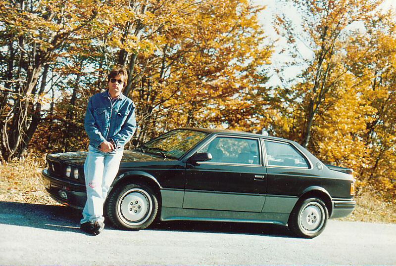 Nikos with his Maserati 224v