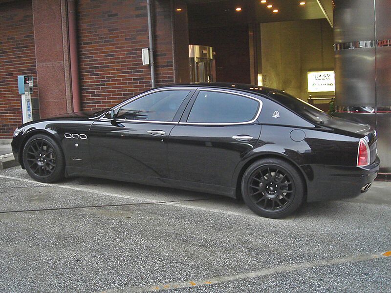 Maserati+quattroporte+black