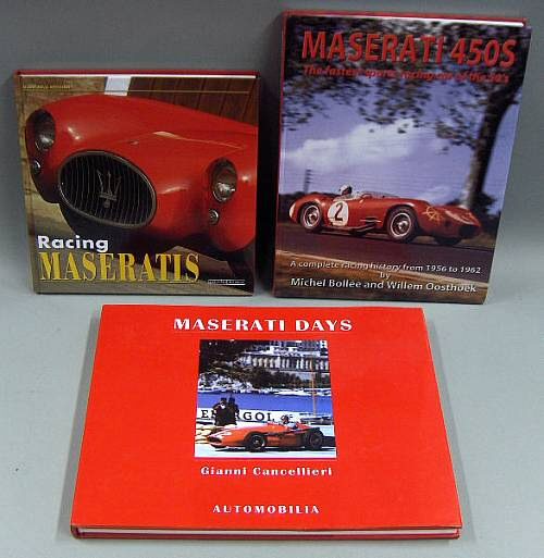  comprising; Racing Maseratis, Maserati 450S 'The fastest sports racing 