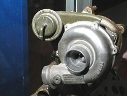An IHI turbocharger used on all Maserati Biturbos