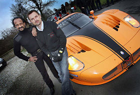 Edo Karabegovic with co-driver Zahir Rana