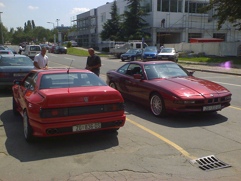 Igor's BMW 850i and that Shamal