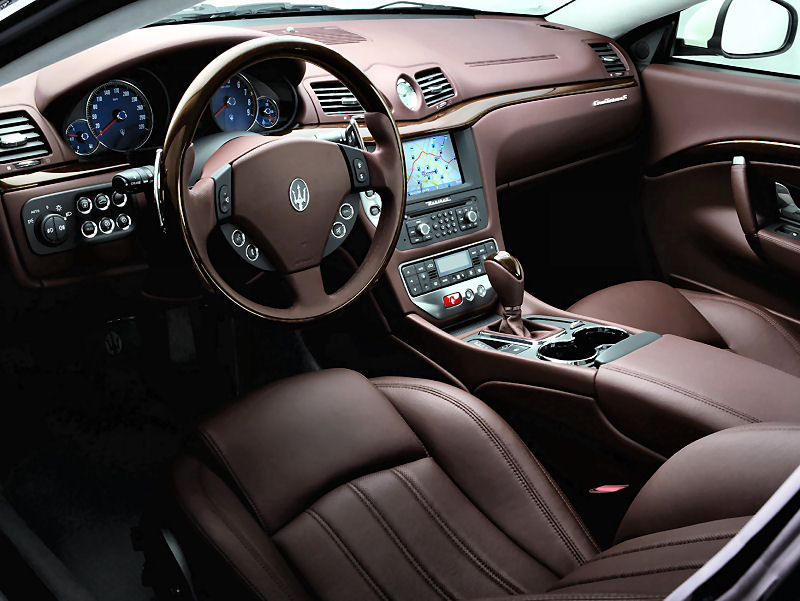 Maserati+grancabrio+interior