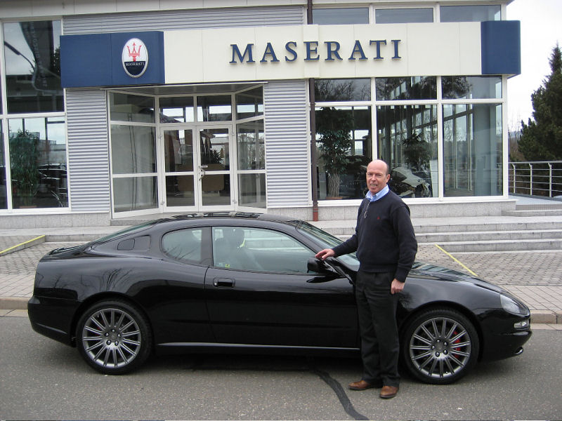 Maserati 3200 Assetto Corsa. he now drives a Maserati!