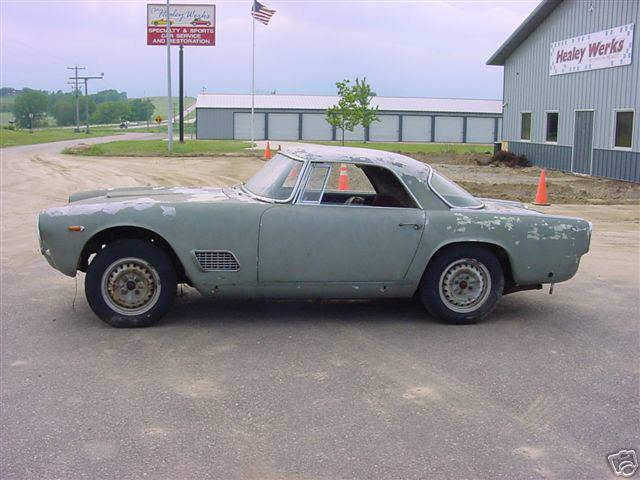  restoration project a 1960 Maserati 3500 GT carburettor model 