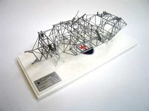 After careful research taking many hours the Maserati Birdcage Chassis from 