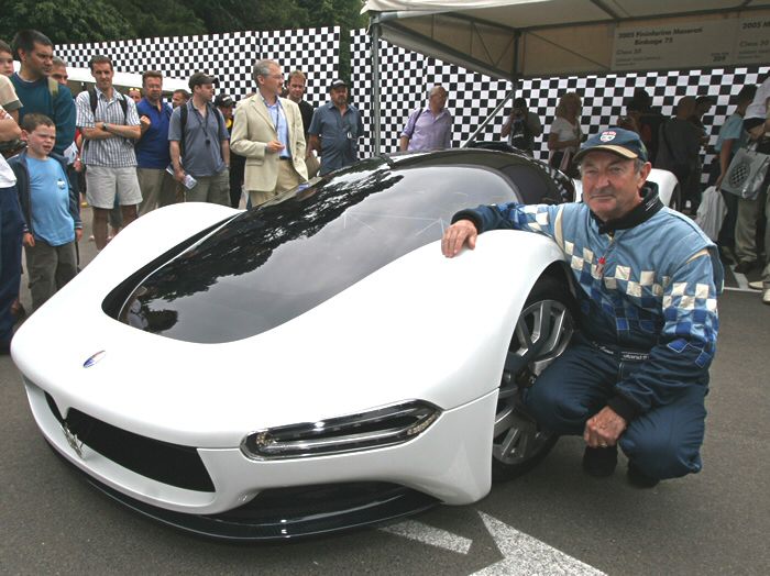 Nick Mason also owns a Maserati Birdcage Tipo 61