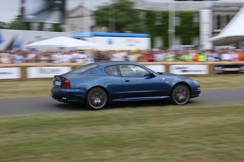 The Maserati GranSport MC Victory makes its UK debut at the Goodwood 