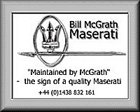 Bill McGrath Maserati